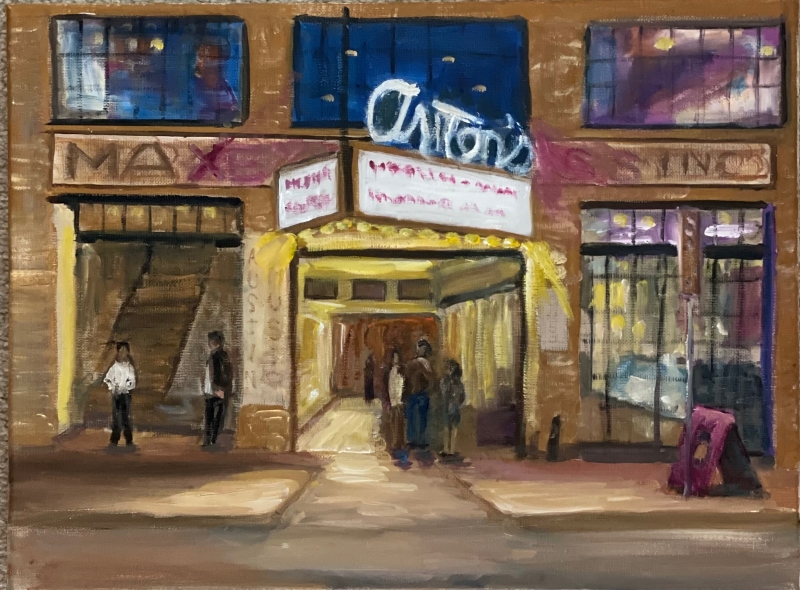 Glow at Antone by artist Mozelle Marks